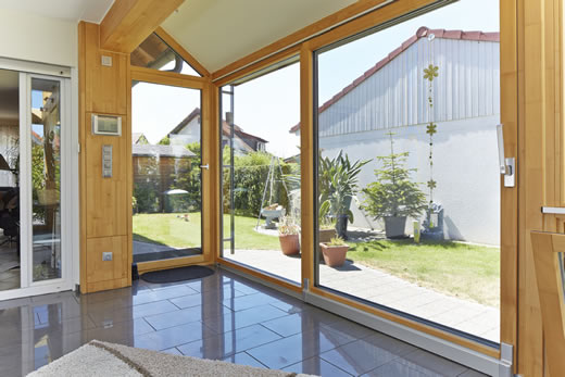 Holz-Aluminium Wintergarten 37
